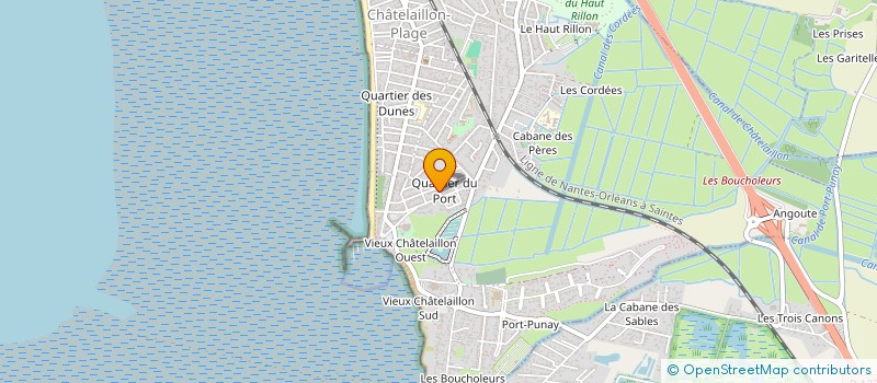 localisation de l'entreprise SYZEL à CHATELAILLON-PLAGE