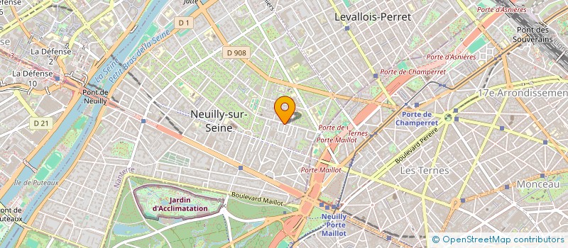 localisation de l'entreprise SZ CONSEILS à NEUILLY-SUR-SEINE