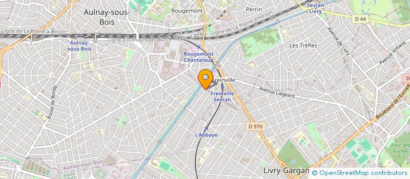 localisation de l'entreprise SZ IMMO à AULNAY-SOUS-BOIS