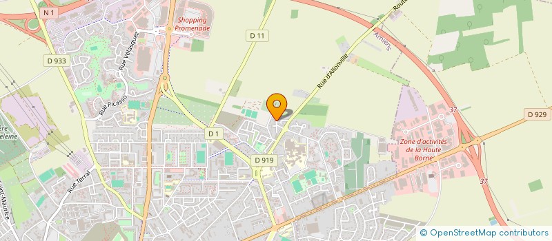 localisation de l'entreprise SZ INVESTISSEMENT à AMIENS