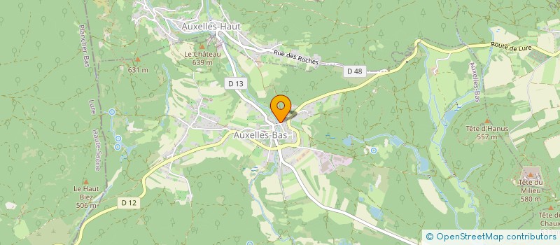 localisation de l'entreprise SZ MINERAUX à AUXELLES-BAS