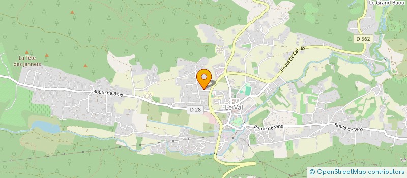 localisation de l'entreprise SZALANKSHOP  LE VAL