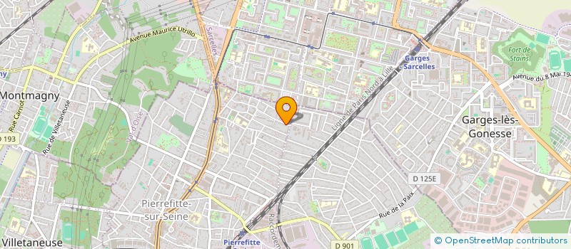 localisation de l'entreprise SZB à PIERREFITTE-SUR-SEINE
