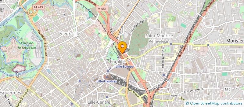 localisation de l'entreprise SZCZYPULA INGENIERIE  LILLE