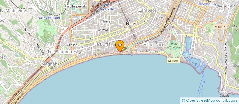 localisation de l'entreprise SZEPKA PROPERTY à NICE