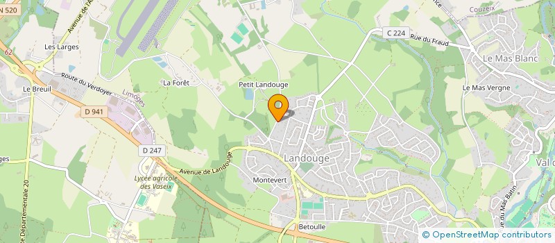 localisation de l'entreprise SZL IMMO à LIMOGES