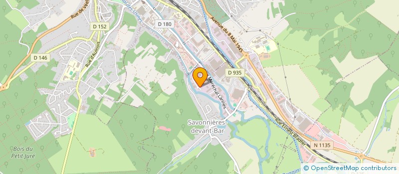localisation de l'entreprise SZLAZAK NICOLAS à SAVONNIERES-DEVANT-BAR