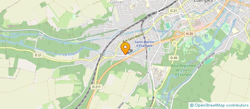 localisation de l'entreprise SZO CONSEILS  ETAMPES