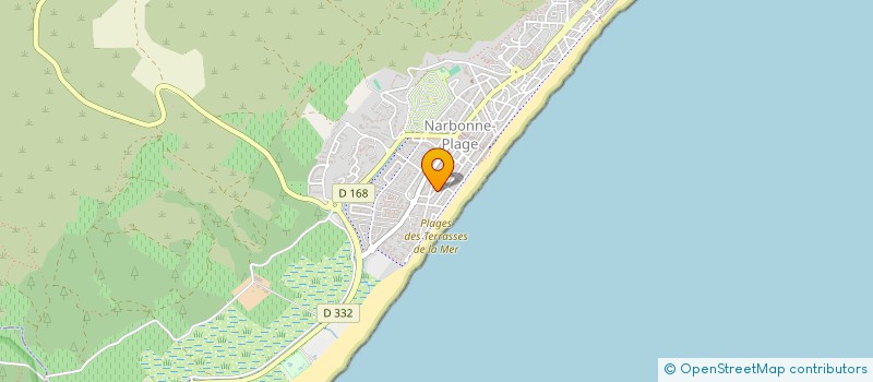 localisation de l'entreprise T 2 G à NARBONNE