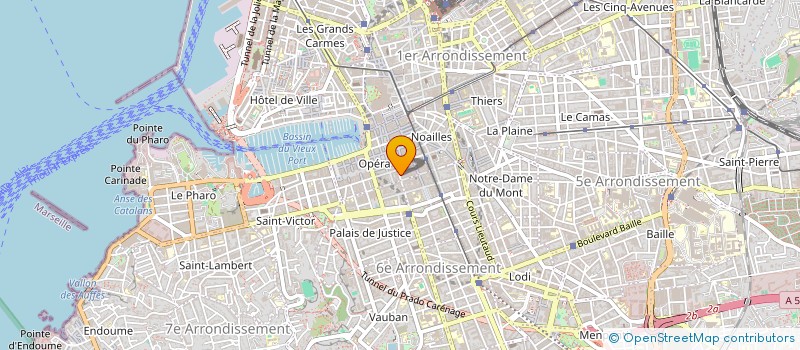 localisation de l'entreprise T 2 L à MARSEILLE