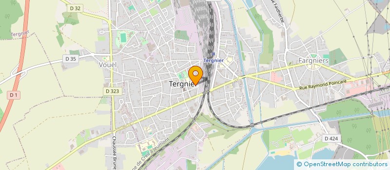 localisation de l'entreprise T 2 L  FRIERES-FAILLOUEL