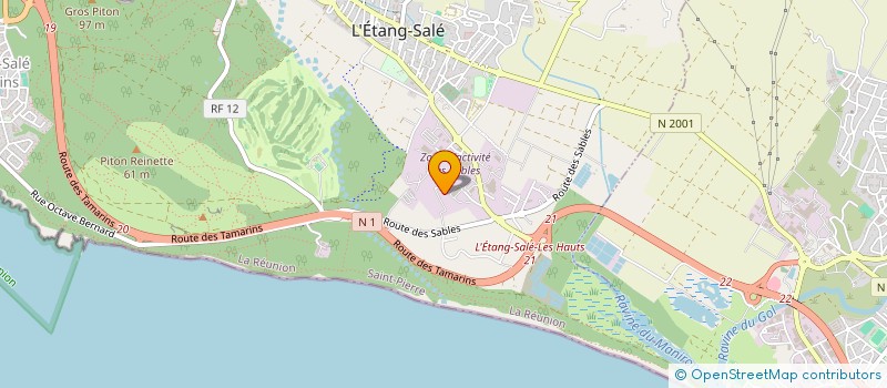 localisation de l'entreprise T 2 M à L'ETANG-SALE