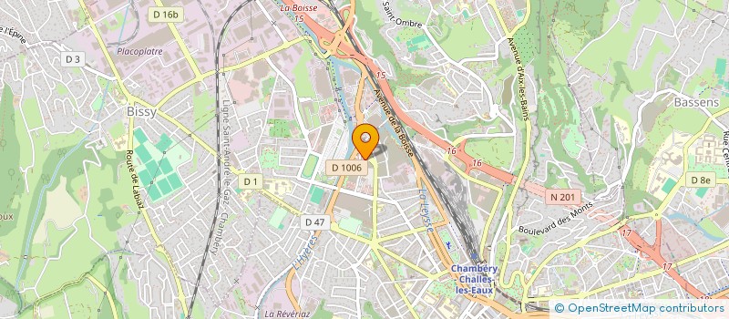 localisation de l'entreprise T 2 S à CHAMBERY
