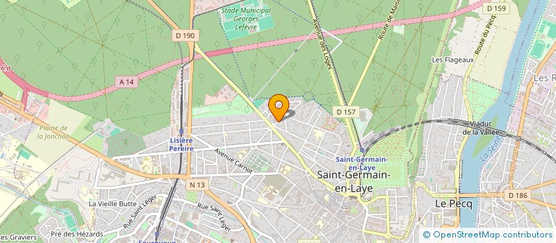 localisation de l'entreprise T.2A  SAINT-GERMAIN-EN-LAYE