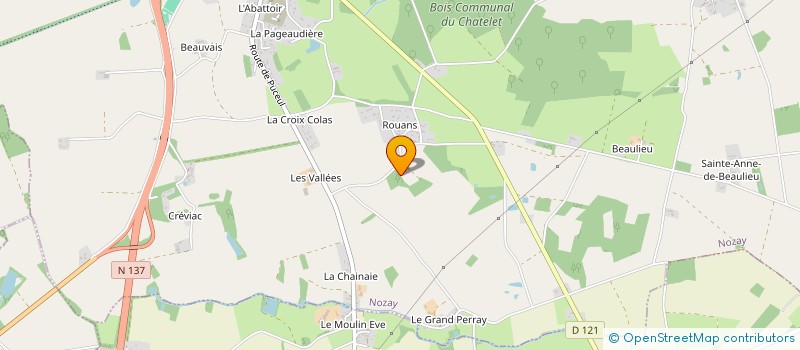 localisation de l'entreprise T 3 R à NOZAY