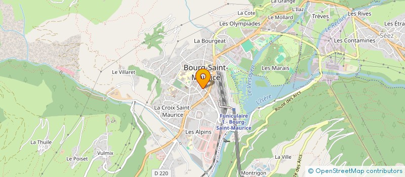 localisation de l'entreprise T 4 2  MONTVALEZAN