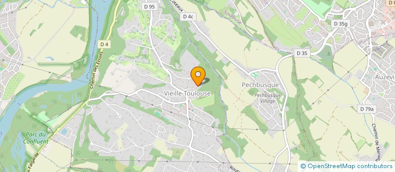 localisation de l'entreprise T-888-HD  VIEILLE-TOULOUSE