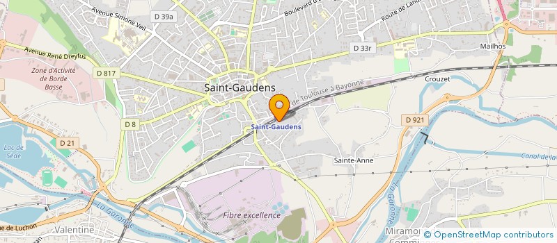 localisation de l'entreprise T.A. 2 CONSTRUCTIONS à SAINT-GAUDENS