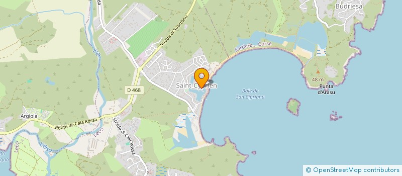 localisation de l'entreprise T&A  PORTO-VECCHIO