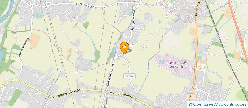 localisation de l'entreprise T.A.A.P.  VILLATE