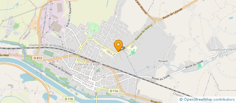 localisation de l'entreprise T.A.B. COMPETITION à VALENCE