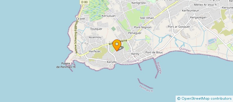 localisation de l'entreprise T.A.B IMMO GV  PENMARCH