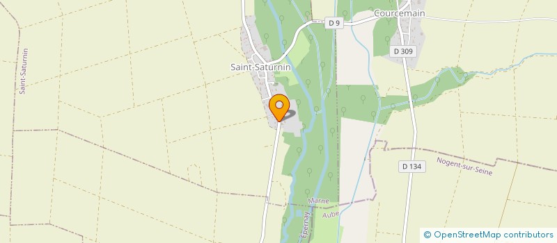 localisation de l'entreprise T.A.B.M.  GRANGES-SUR-AUBE