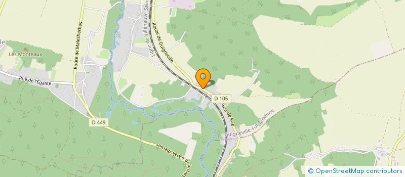 localisation de l'entreprise T.A.B- R.D.B  MONDEVILLE