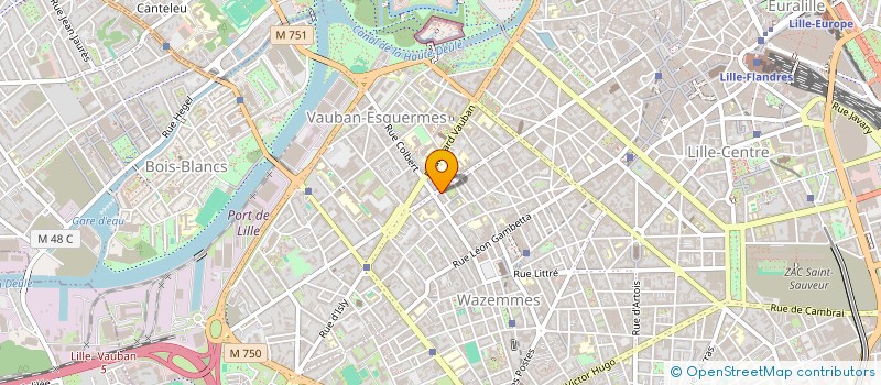 localisation de l'entreprise T A C à LILLE