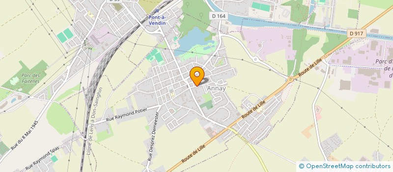 localisation de l'entreprise T A C EVOLUTION  ANNAY