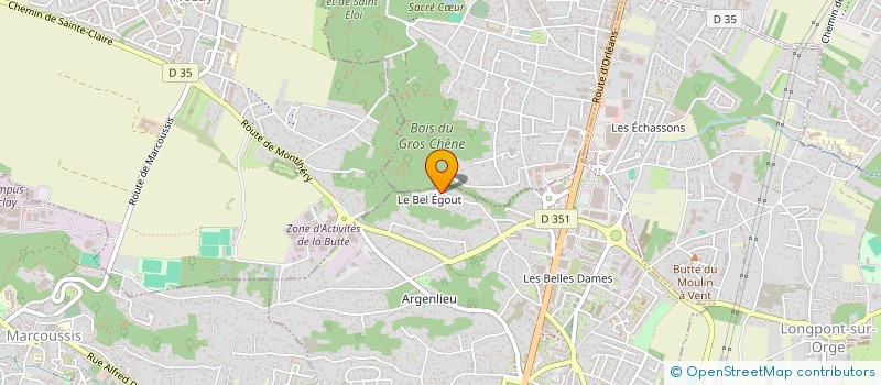 localisation de l'entreprise T A C T à MONTLHERY