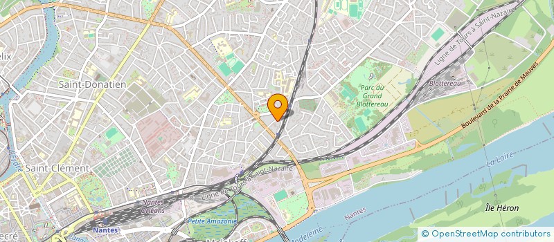 localisation de l'entreprise T A D Y C à NANTES