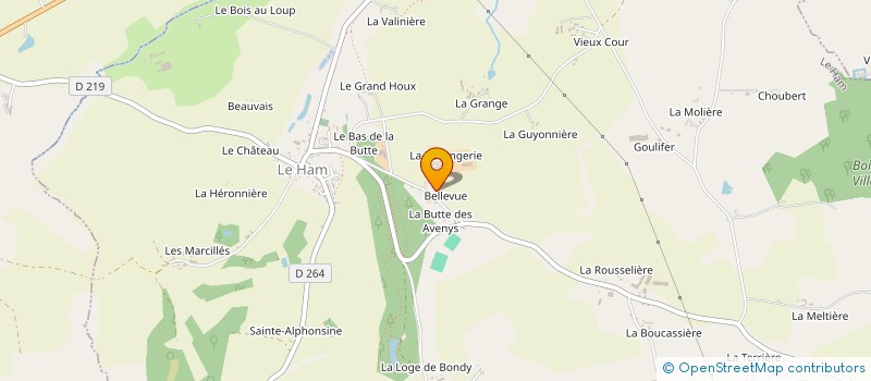 localisation de l'entreprise T-A DESTOK  LE HAM