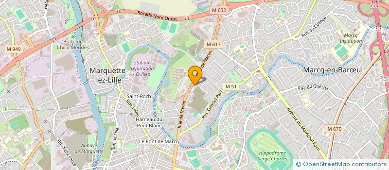 localisation de l'entreprise T.A FOOD  MARCQ-EN-BARUL