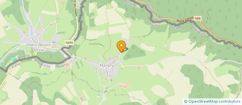 localisation de l'entreprise T.A IMMOBILIER  MARGNY