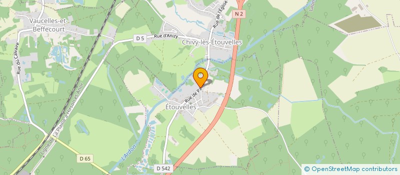 localisation de l'entreprise T.A.L.E. IMPORT-EXPORT  ETOUVELLES