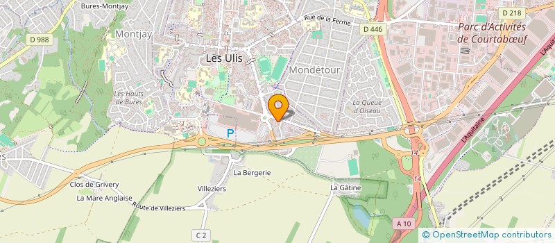 localisation de l'entreprise T.A.L.E.N.T à LES ULIS