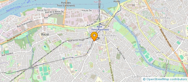 localisation de l'entreprise T A M  REZE