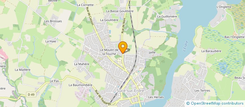 localisation de l'entreprise T.A.M TEMPO ATONAL MACHINE  SUCE-SUR-ERDRE