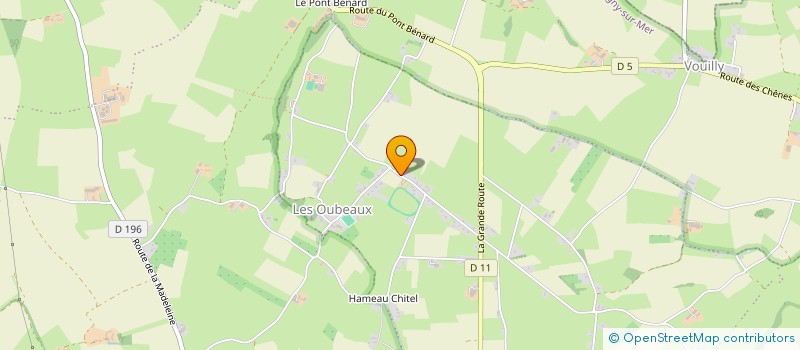 localisation de l'entreprise T.A.O. à ISIGNY-SUR-MER