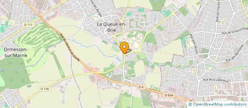 localisation de l'entreprise T.A.P.H. à LA QUEUE-EN-BRIE