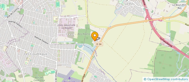 localisation de l'entreprise T.A RECYCLAGE  LE PIN