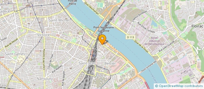 localisation de l'entreprise T'AAM  BORDEAUX