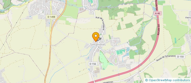localisation de l'entreprise T'AIX  SIMANDRES