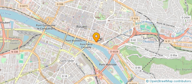 localisation de l'entreprise T-ARCHITECTES à ROUEN