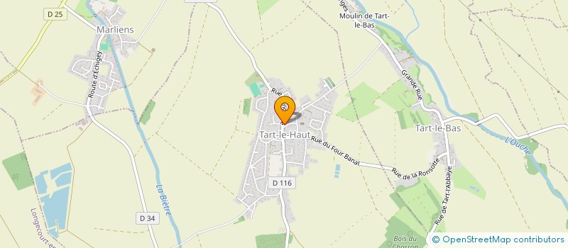 localisation de l'entreprise T'ART CREATION  TART