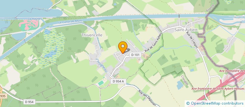 localisation de l'entreprise T'AS DE BEAUX JEUX à THIVENCELLE