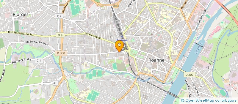 localisation de l'entreprise T'AS TOUS SERVICES  ROANNE