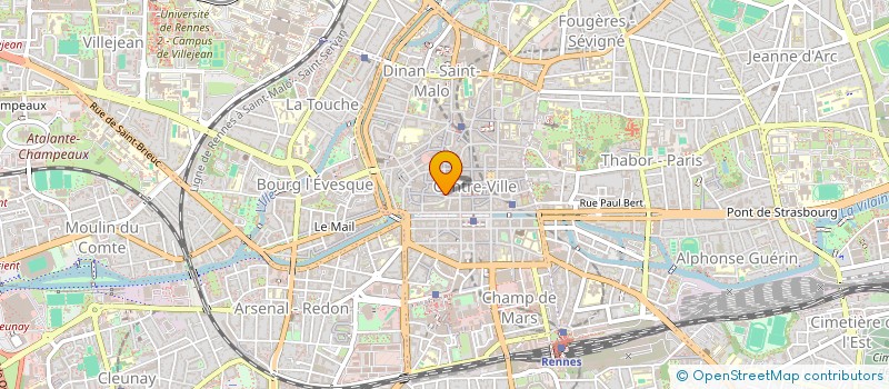 localisation de l'entreprise T.B à RENNES