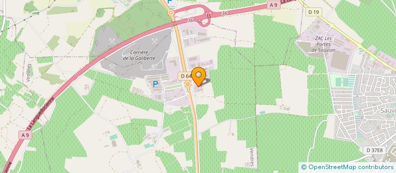 localisation de l'entreprise T.B à VENDRES